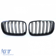 Sport dupla lamellás performance fényes hűtőrács BMW X5 E70 X6 E71 modellekhez-image-6202405