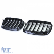Sport dupla lamellás performance fényes hűtőrács BMW X5 E70 X6 E71 modellekhez-image-6202407