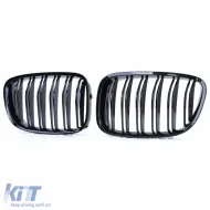 Sport dupla lamellás performance hűtőrács fényes fekete BMW 5-ös GT F07 modellhez-image-6197252