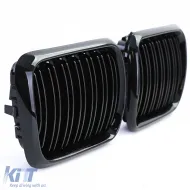 Sport dupla lamellás performance hűtőrács fényes fekete BMW 3-as E36 96-99-image-6197699