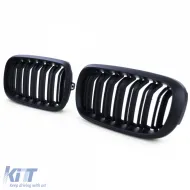 Sport dupla lamellás performance matt hűtőrács BMW X5 F15 X6 F16 modellekhez-image-6202389