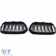Sport dupla lamellás performance vese hűtőrács fényes fekete BMW X2 F39 2018--image-6201273