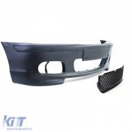 Sport front bumper + ABE + smoke fog lights for BMW E46 sedan touring-image-6210210