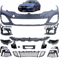 Sport front bumper complete with accessories fits 3 Series BMW G20 G21 2018-2022 - ODFBB40233