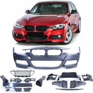 Sport front bumper complete with accessories suitable for 3 Series BMW F30 F31 11-19 - ODFBB6029922