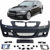 Sport front bumper facelift look + grille suitable for 3 Series BMW E90 E91 05-08