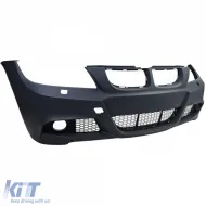 Sport front bumper facelift look + grille suitable for 3 Series BMW E90 E91 05-08-image-6278322