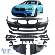 image-50-Sport front bumper + spoiler blade suitable for BMW 3 Series F30 F31 F80 11-19