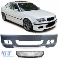 image-0-Sport front bumper with ABE fits 3 Series BMW E46 Sedan Touring 1998-2001