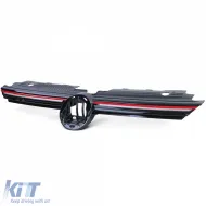 Sport front bumper with grille and LED fog lights for VW Golf 8 including GTI from 19-image-6277959