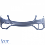 Sport front bumper with grille suitable for Mercedes GLC SUV X253 15-19-image-6264106