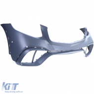 Sport front bumper with grille suitable for Mercedes GLC SUV X253 15-19-image-6264107