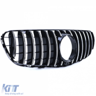 Sport front bumper with grille suitable for Mercedes GLC SUV X253 15-19-image-6264111