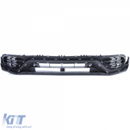 Sport front bumper with grille suitable for Mercedes GLC SUV X253 15-19-image-6264112