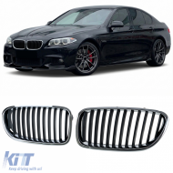 Sport front grille black chrome fits for 5 Series BMW F10 F11 2010-2017 - ODGB6015419