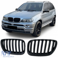 image-46-Sport front grille black fits for BMW X5 E53 1999-2003