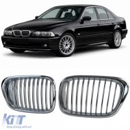 Sport front grille chrome fits 5 Series BMW E39 Sedan Touring 1995-2003 - ODGB6027165
