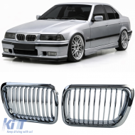 Sport front grille chrome fits for 3 Series BMW E36 Facelift 1996-2000 - ODGB6015417
