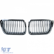 Sport front grille chrome fits for 3 Series BMW E36 Facelift 1996-2000-image-6210674