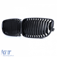 Sport front grille gloss black for 1 Series BMW E81 E82 E87 E88 from 2007-image-6264023