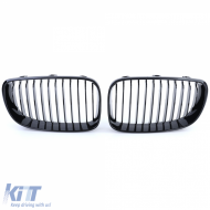 Sport front grille gloss black for 1 Series BMW E81 E82 E87 E88 from 2007-image-6264025