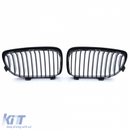 Sport front grille gloss black for 1 Series BMW E81 E82 E87 E88 from 2007-image-6264026
