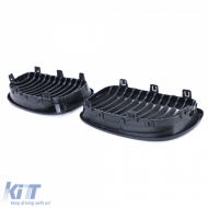 Sport front grille gloss black for 1 Series BMW E81 E82 E87 E88 from 2007-image-6264028