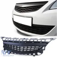 image-20-Sport front grille without emblem black for Opel Astra J 5-door 09-12