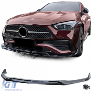 Sport front spoiler lip gloss black for Mercedes C-Class W206 S206 from 21 - ODSM6014245