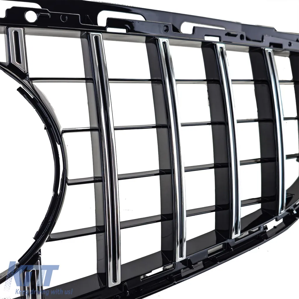 Sport grille black chrome fits for Mercedes E W212 S212 Facelift 13-16