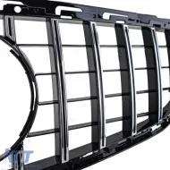 Sport grille black chrome fits for Mercedes E W212 S212 Facelift 13-16-image-6326816