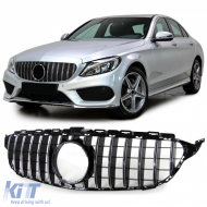 Sport grille black chrome for Mercedes C-Class W205 S205 13-18 - ODGM6013167