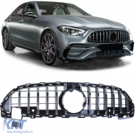 Sport grille black chrome for Mercedes C-Class W206 S206 from 21 - ODGM6013974