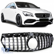 Sport grille black chrome for Mercedes CLA C117 W117 16-19 facelift - ODGM6013362
