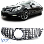 Sport grille black chrome for Mercedes E Coupe C207 Cabrio A207 2009-2013 - ODGM6013259