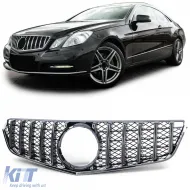 image-27-Sport grille black chrome for Mercedes E Coupe C207 Cabrio A207 2009-2013