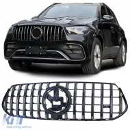 image-20-Sport grille black chrome for Mercedes GLE V167 Coupe C167 18-23 with AMG