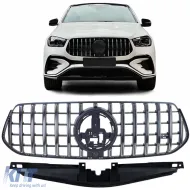 image-67-Sport grille black chrome for Mercedes GLE V167 Coupe C167 from 2023 with AMG