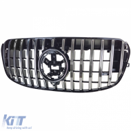 Sport grille black chrome for Mercedes GLS X167 from 2023-image-6210865