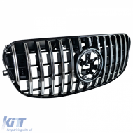 Sport grille black chrome for Mercedes GLS X167 from 2023-image-6210866