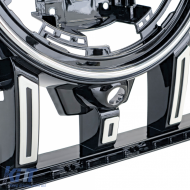 Sport grille black chrome for Mercedes GLS X167 from 2023-image-6210868