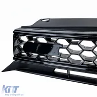 Sport grille black gloss BLACK fits VW Golf 6 including GTI 08-13-image-6327588