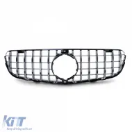 Sport grille black gloss chrome for Mercedes GLC X253 Coupe C253 15-19-image-6239737