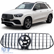 Sport grille black gloss chrome for Mercedes GLE V167 Coupe C167 18-23 - ODGM6014290