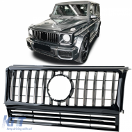 Sport grille black gloss chrome for Mercedes G-Class W463 90-18 - ODGM6013234