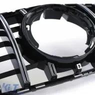 Sport grille black gloss chrome for Mercedes C-Class W205 S205 18-21-image-6326531