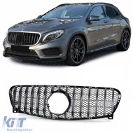 Sport grille black gloss chrome suitable for Mercedes GLA X156 13-16 - ODGM6012480