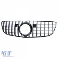 Sport grille black gloss chrome suitable for Mercedes GLS X166 15-19-image-6326617