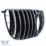 Sport grille black gloss chrome suitable for Mercedes GLS X166 15-19-image-6326619