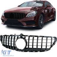 Sport grille black gloss fits Mercedes CLS C218 X218 Facelift 14-18 - ODGM6014081